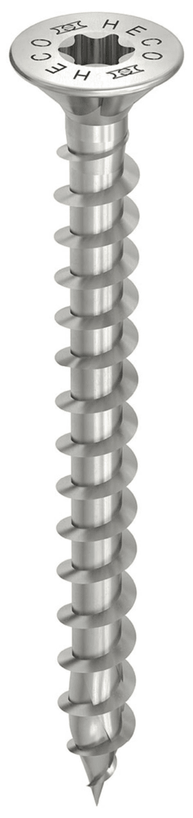 HECO-TOPIX-PLUS-SCHRAUBEN 5,0 X 40 MM SK EDELSTAHL VG HD-20 VE=200 STK. 62039