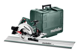 Metabo Handkreissäge KS 55 FS SET FS 160 im Kunststoffkoffer mit Führungsschiene , 691064000