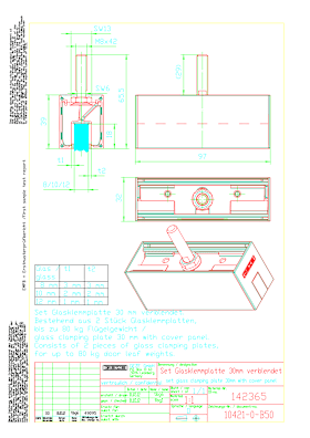 GEZE ZT-Doppelrollenwagen, Set, Perlan 140 KS, Kunststoff korrosionsgeschützt