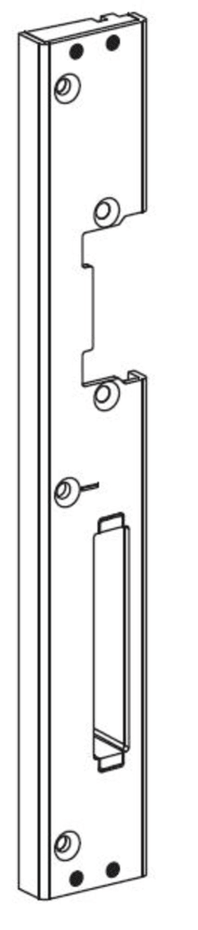 ROTO Profilschließblech AS212-1,DR,29x245x19,1 ktg,silberfarben