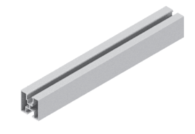 BAKS Aluprofil Silber 40x40