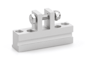 GEZE RWA-Flügelbock, E 1500 HSK, Stahl, naturton