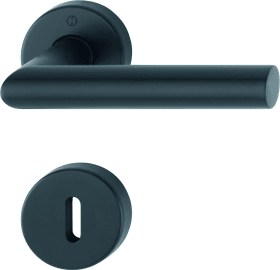 Hoppe Drückergarnitur Amsterdam E1400Z/42KV/42KVS, Edelstahl