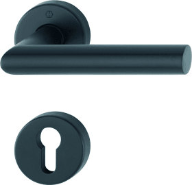 Hoppe Drückergarnitur Amsterdam E1400Z/42KV/42KVS, Edelstahl