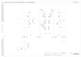 HOPPE SI-WSG 86G/3331/3310,LS ov.,12mm,ES1/PZ72/8,F9-2,TS37-47
