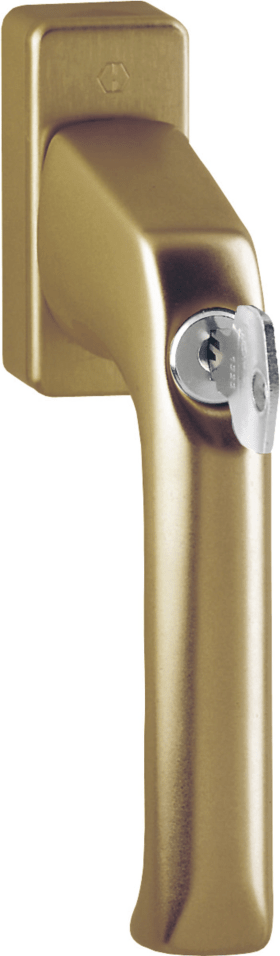 HOPPE Fenstergriff 013S/U34,abschl.,eck,7/35,F4