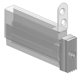 Grundmeier Endstück für Bodendichtung BOD13 Links, EKBD13