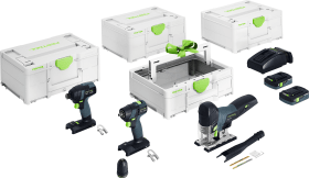 Festool Akku-Combo-Set Montage TID 18/TXS 18/PSC 420/TB M 137