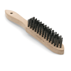 Nölle Handdrahtbürste Stahl glatt 3 Reihen (460013)