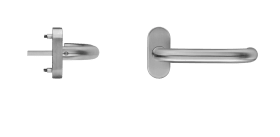 blaugelb RTD U-Form Feuerschutz & Antipanik