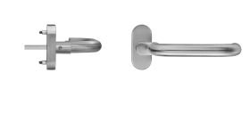 blaugelb RTD U-Form gekröpft Feuerschutz & Antipanik