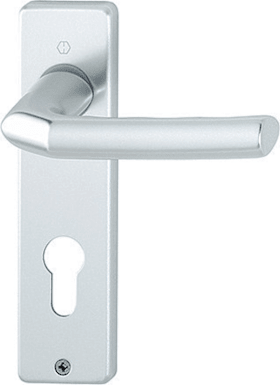 Hoppe Drückergarnitur Birmingham 1117/202KP/AP, Aluminium