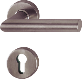 Hoppe Drückergarnitur Amsterdam E1400Z/42/42S, Edelstahl