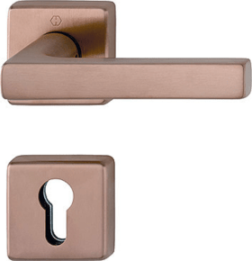 Hoppe Drückergarnitur Dallas M1643/52/52S, Messing