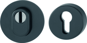 HOPPE Schutzrosette E29ZNSB-ZA/42HS,rund/flach,ES1/PZ,F9714M,TS65-75