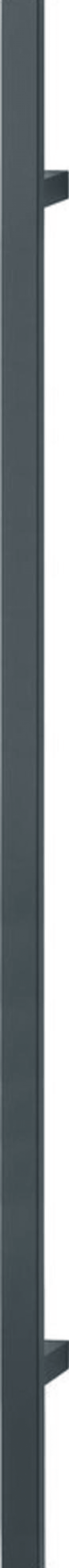 HOPPE Stoßgriff E5726,BA 1.200,L 1.600,Ø 40,F9714M