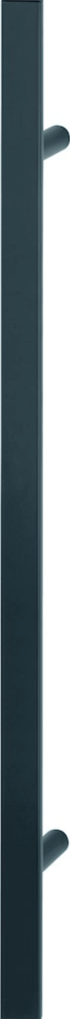 HOPPE Stoßgriff E5091,BA 700,L 1.000,Ø 40x23,F9714M