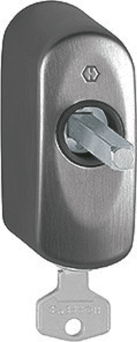 HOPPE Fenstergriffrosette MUS950S,abschl.,oval,7/32,F97-1-R