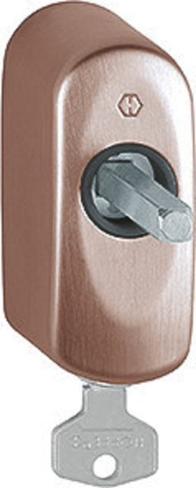 HOPPE Fenstergriffrosette MUS950S,abschl.,oval,7/37,F84-1-R