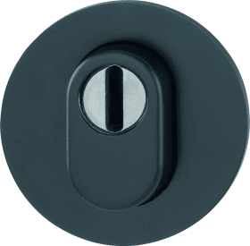 HOPPE Schutzrosette E29ZNSB-ZA,rund/flach/PZ,F9714M,TS65-75