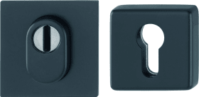 HOPPE Schutzrosette E75ZNSB-ZA/52S,eckig/flach,15mm/PZ,F9714M,TS65-75