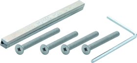 HOPPE Befestigungsset GR/GR-UB-PRF, M6, VK 8x180,TS 97-107 vz