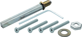 HOPPE Befestigungsset KN/GR-UB-PRF, M6, VK 10x140,TS 97-107 vz