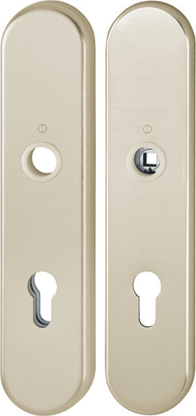 HOPPE Schutz-Langschild 3331/3310 ov.,ES1/PZ 72/8,F2,TS 37-47