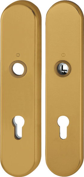 HOPPE Schutz-Langschild 3331/3310 ov.,ES1/PZ 72/8,F4,TS 37-47