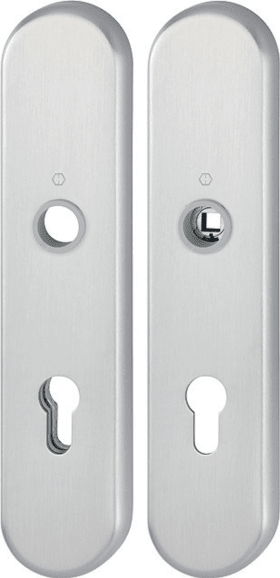 HOPPE Schutz-Langschild 3331/3310 ov.,ES1/PZ 72/8,F31-1,TS 37-47