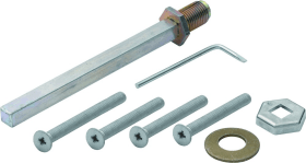 HOPPE Befestigungsset KN/GR-UB-VLL, M6, VK 8x120,TS 77-87 vz