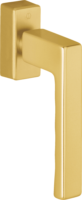 HOPPE window handle Toulon 0737/UD9024, brass