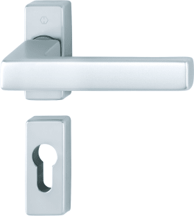 Hoppe Drückergarnitur Toulon 1737/844P/844PS, Aluminium