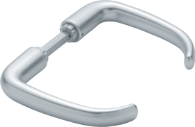 HOPPE Drückerpaar 1301, Aluminium