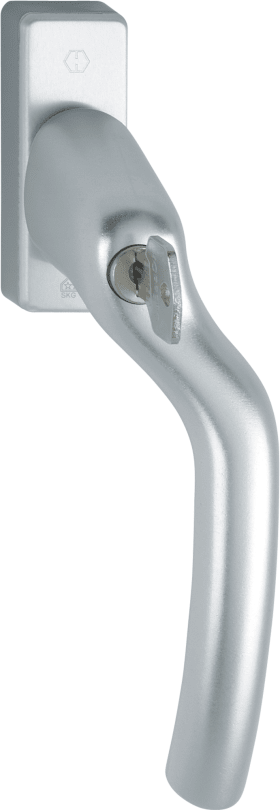HOPPE window handle Tokyo 0710VKS/U14Z, Aluminium