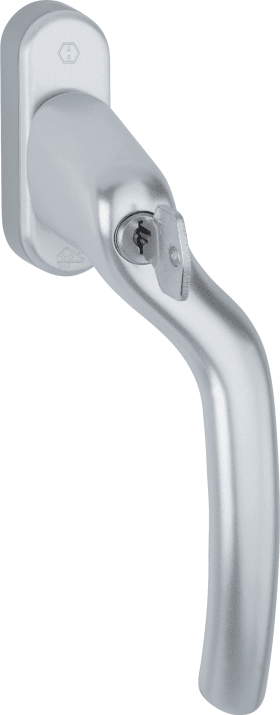 HOPPE Fenstergriff Tokyo 0710VKS/U76Z, Aluminium