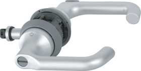 HOPPE Drückergarnitur HCS A138S, Aluminium