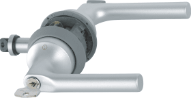 HOPPE Drückergarnitur HCS A197S, Aluminium