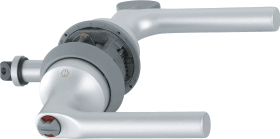 Hoppe Drückergarnitur Arles HCS A197S, Aluminium