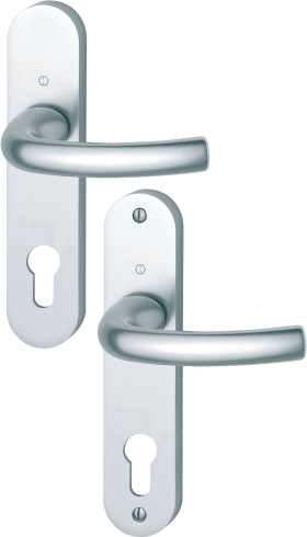 HOPPE Drückergarnitur 1710/318KN, Aluminium