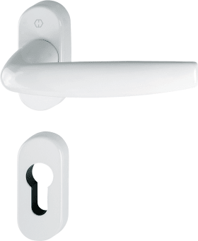 HOPPE Drückergarnitur 1530/30P/30PS, Aluminium