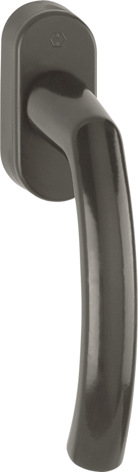 HOPPE window handle Lima 0962/U26-7, Aluminium