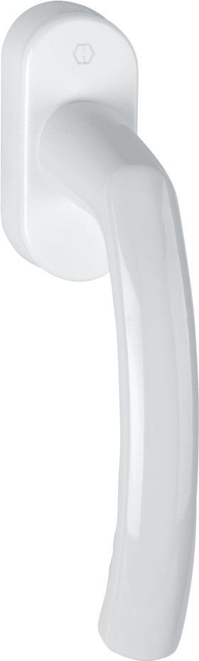 HOPPE window handle Lima 0962/U26-7, Aluminium