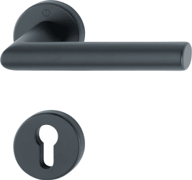 HOPPE Drückergarnitur 1400/42K/42KS, Aluminium