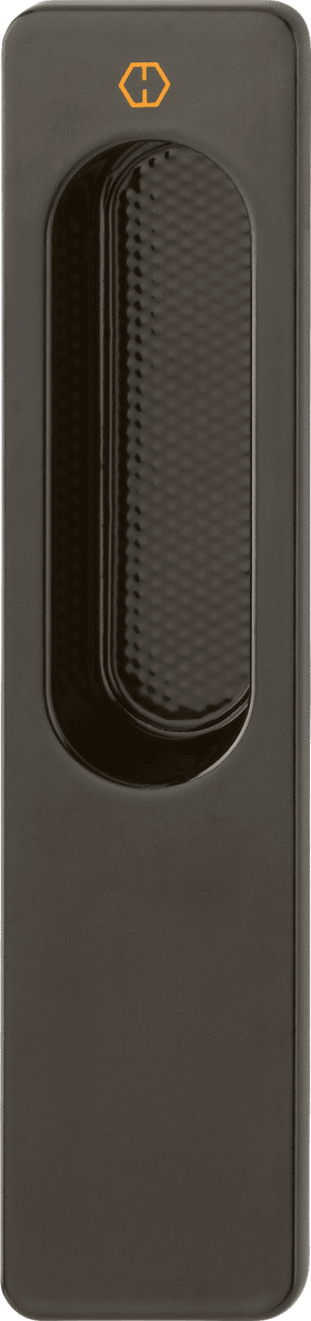 HOPPE Muschelgriff 420,150x34,flach,d.br.