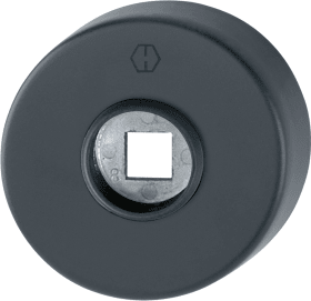 HOPPE Griffrosette E42KV, Edelstahl