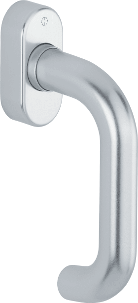 HOPPE Fenstergriff 038/UD9056,Stand.,ov.,7/20-30,F1
