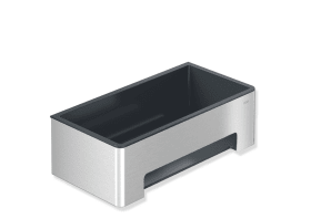 HEWI System 900 Duschkorb, gerade, geschliffen