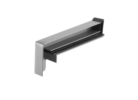 GLEITABSCHLUSS 165 LINKS RAL7016 