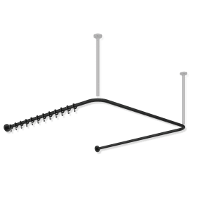 VORHANGSTANGE D:25 A1/A3:1487 A2:1465 46 RINGE PLVB SW-TIEFMATT